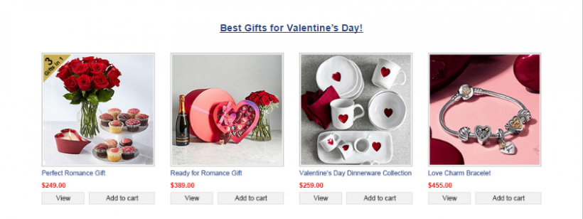 CharmDate.com virtual gifts