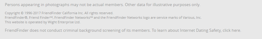 FriendFinder.com fabricated profiles
