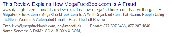 Mega FUckbook bad online review 3