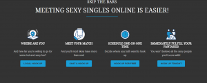 Instant Hookups meeting screen