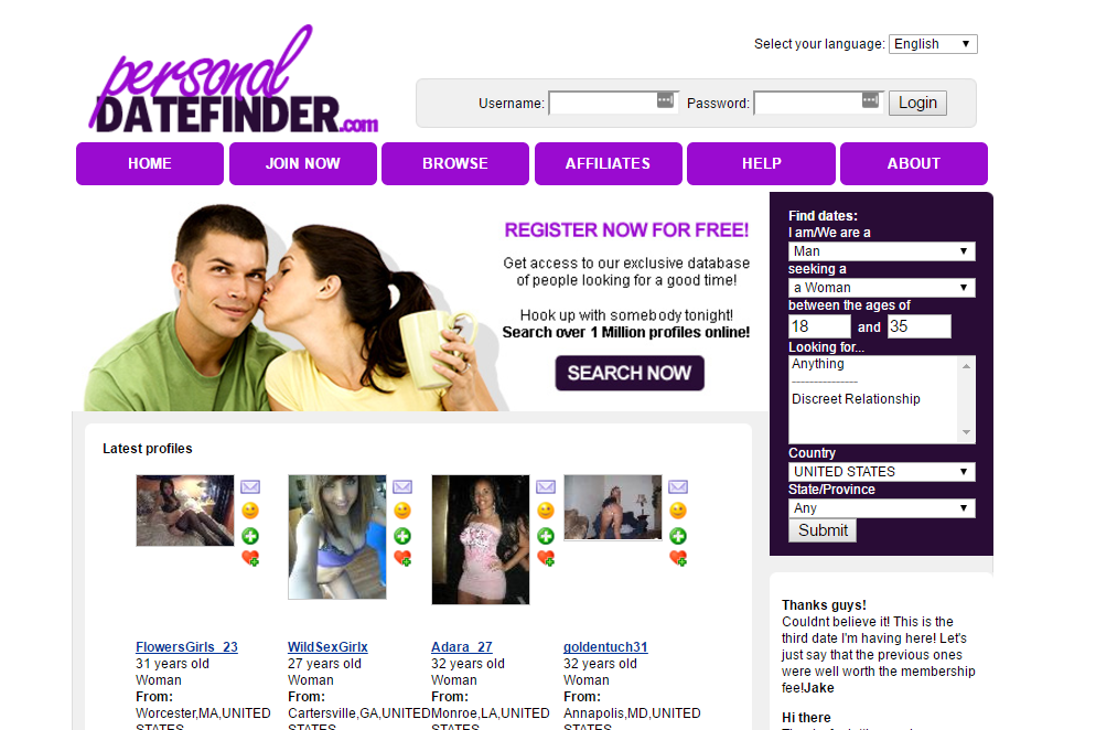 Personaldatefinder.com screencap