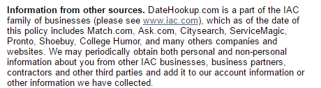 Date Hookup network