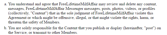 Freelifetime milfaffair content control