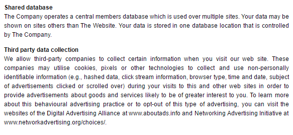 d8mate third party and shared database