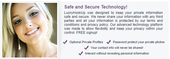 Lucky Hookup security