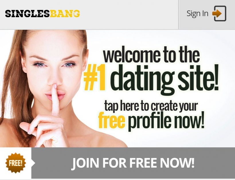 SinglesBang.com screenshot