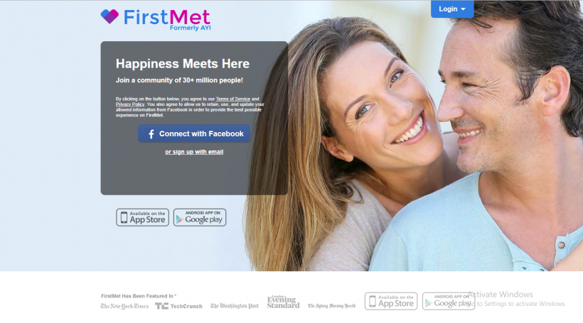 FirstMet.com screencap