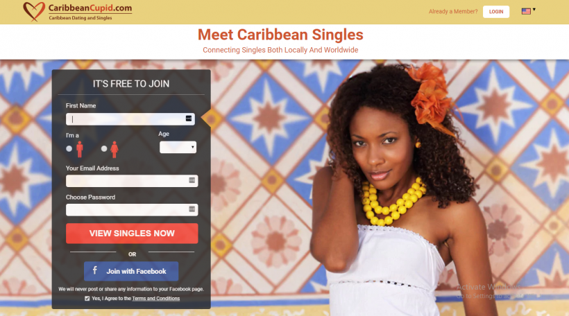 CaribbeanCupid.com screencap