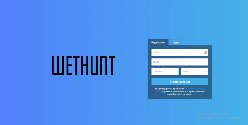 WetHunt.com screencap