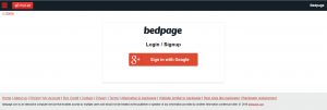 Bedpage credit for ads