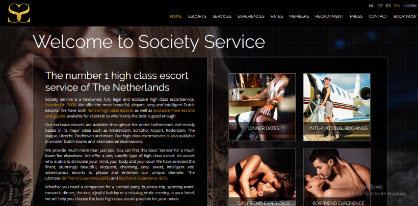 Society Service review screenshot