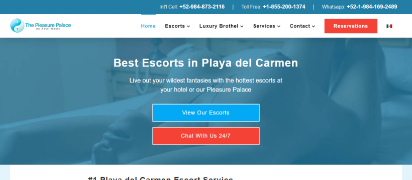Playa Escorts Review screenshot