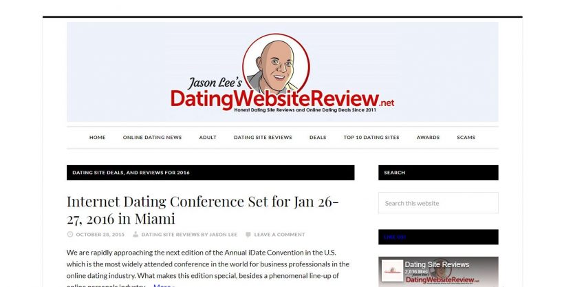DatingWebsiteReview.net home page