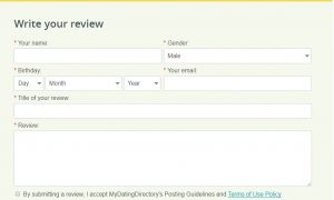 MyDatingDirectory Reviews from visitors