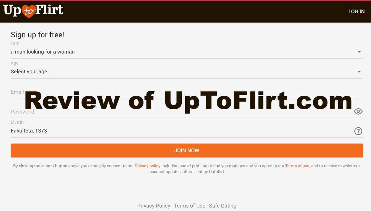 UpToFlirt Review