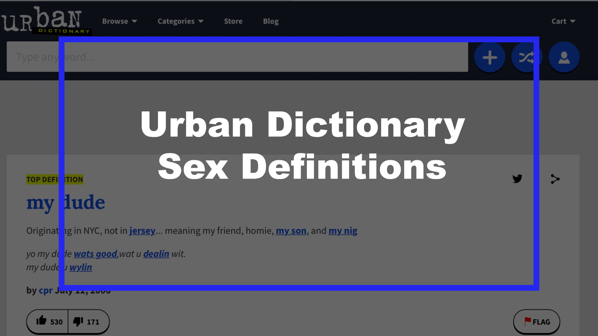 Urban Dictionary Slang Sex Terms