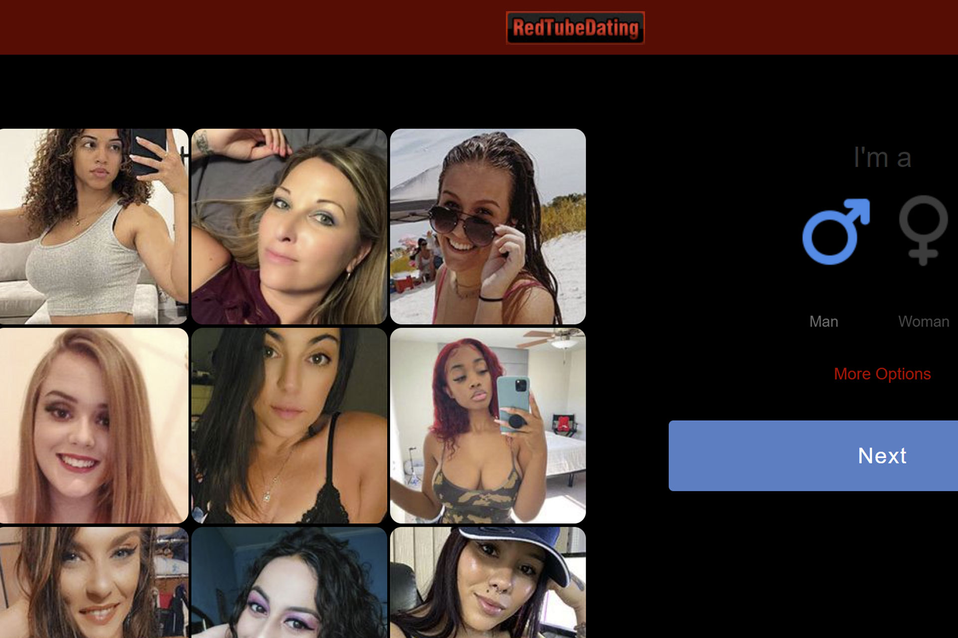 Redtube Dating Site Homepage